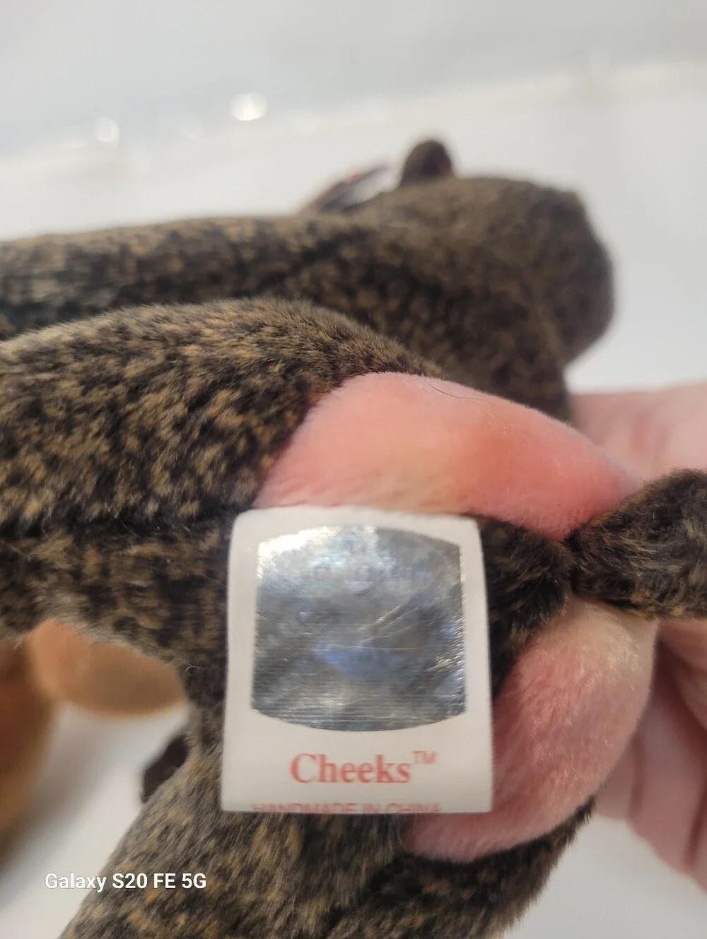 TY Beanie Babies - (4) Cheeks, Hopper, Rocket, and Weenie